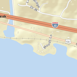 Mill Creek Arkansas Street Map