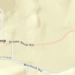 Browns Shop Tennessee Street Map