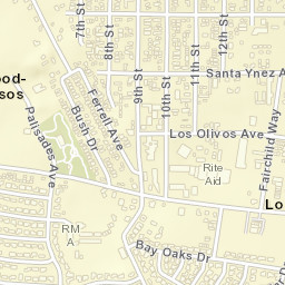 Los Osos California Street Map