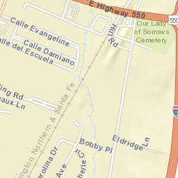 158-350 Calle Del Escuela, Bernalillo, NM Street Map