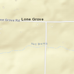 Lone Grove Arkansas Street Map