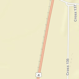 Tilton Arkansas Street Map