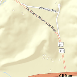 Clifton Junction Tennessee Street Map