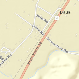Daus Tennessee Street Map