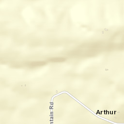 Arthur Arkansas Street Map