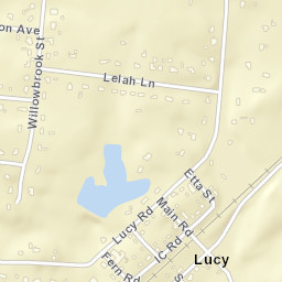 Lucy Tennessee Street Map