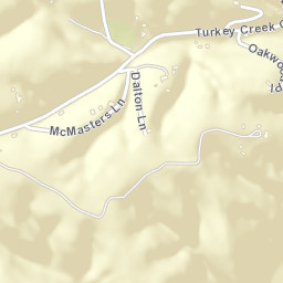 Turkey Creek Tennessee Street Map