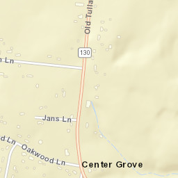Center Grove Tennessee Street Map