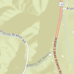 1537-1727 Tallulah Road, Nantahala National Street Map