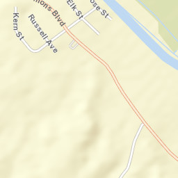 Tupman California Street Map