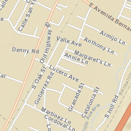 100-148 Calle Don Rodrigo, Bernalillo, NM Street Map