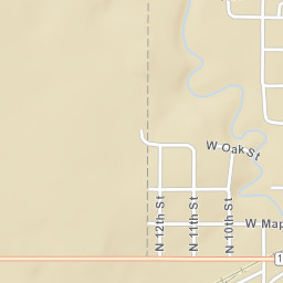 210-214 North 12th Street, Sayre, OK Street Map