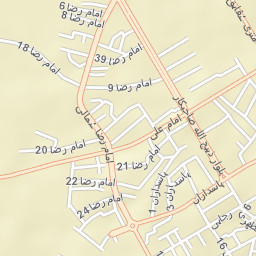 Dowlat Abad Street Map