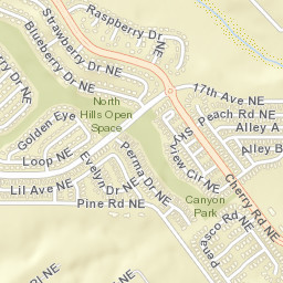 17th Avenue Northeast Rio Rancho NM Street Map