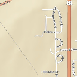 200-208 Swadley Drive, Eufaula, OK Street Map