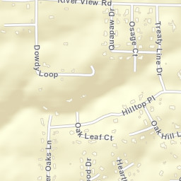 161-225 Treaty Line Drive Russellville AR Street Map