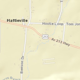 695 Arkansas 213 Hattieville AR Street Map