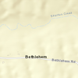 Bethlehem Arkansas Street Map