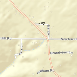Joy Arkansas Street Map