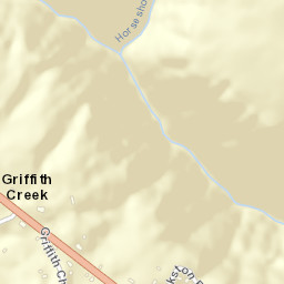 Griffith Creek Tennessee Street Map