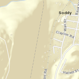Soddy Tennessee Street Map