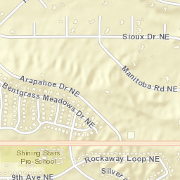 4401 Northern Boulevard Northeast, Rio Rancho Street Map