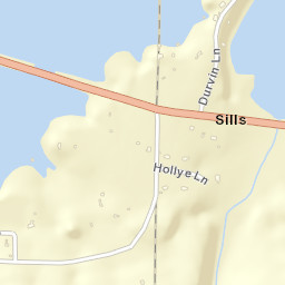 Sills Arkansas Street Map
