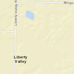 Liberty Valley Arkansas Street Map