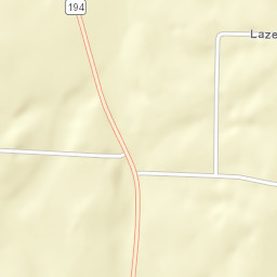 Griffen Tennessee Street Map