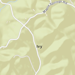 Bullet Creek Tennessee Street Map