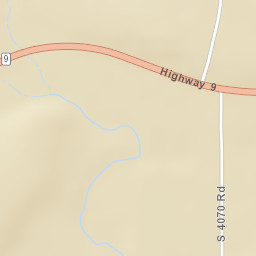 Oklahoma 9, Eufaula, OK 74432, USA Street Map