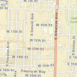 1635-1655 Arkansas 7 Russellville AR Street Map