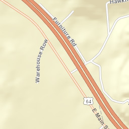Interstate 40, Russellville, AR 72802 Street Map