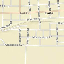 524-562 Commerce Street, Earle, AR 72331 Street Map