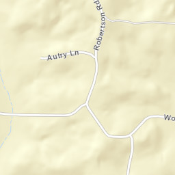 Robertson Tennessee Street Map