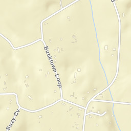 Bucktown Tennessee Street Map