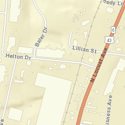 1974-2028 North Locust Avenue, Lawrenceburg Street Map