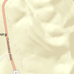 Riversburg Tennessee Street Map