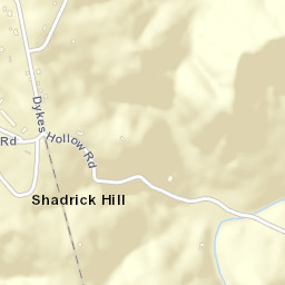 Shadrick Hill Tennessee Street Map