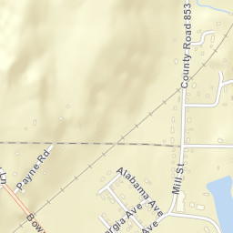 Delano Tennessee Street Map