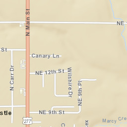 1000-1214 Carr Avenue, Newcastle, OK Street Map
