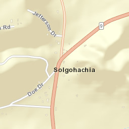 Solgohachia Arkansas Street Map