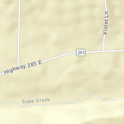 Soda Valley Arkansas Street Map