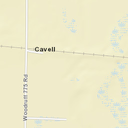 Cavell Arkansas Street Map