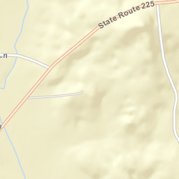 Woodville Tennessee Street Map