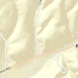 Berea Tennessee Street Map