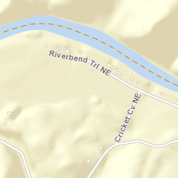 River Bend Estates Tennessee Street Map