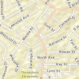 538-598 Bradford Dr, Charlotte, NC 28208, USA Street Map