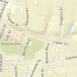 1606-1608 Cedar Lane, Kinston, NC 28501 Street Map