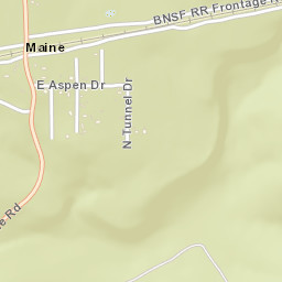 Maine Arizona Street Map